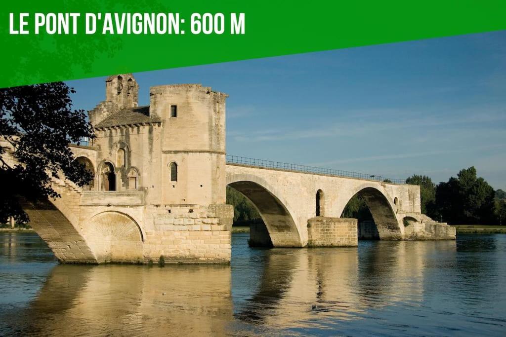 La Loge De L'Horloge - 1 Min Palais Des Papes - Ac Clim - Wifi - Hypercentre - Vue Sur Le Carrousel Apartment Avignon Exterior photo